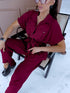 ELYNDI LUX set "KOLKA" - BURGUNDY